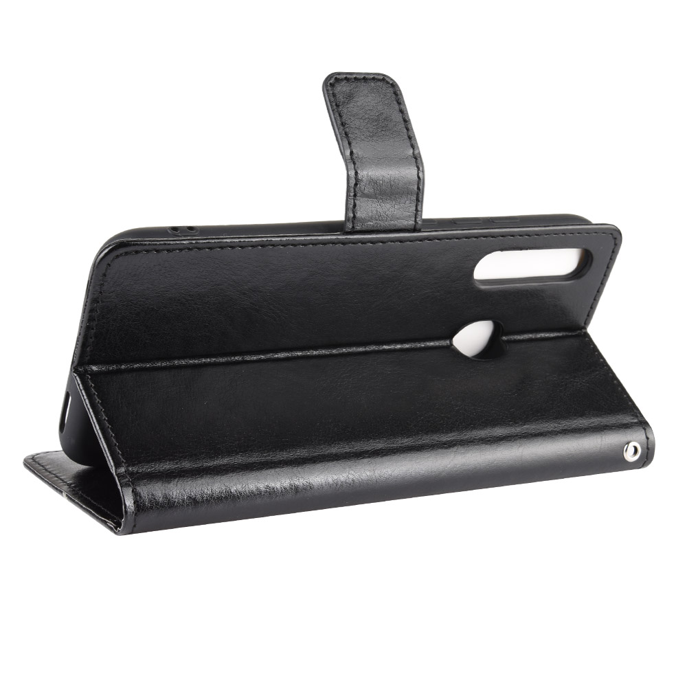 Infinix Smart 3 Plus X627 Case, PU Leather Wallet Case Phone Cover [Stand Feature] with Wrist Strap