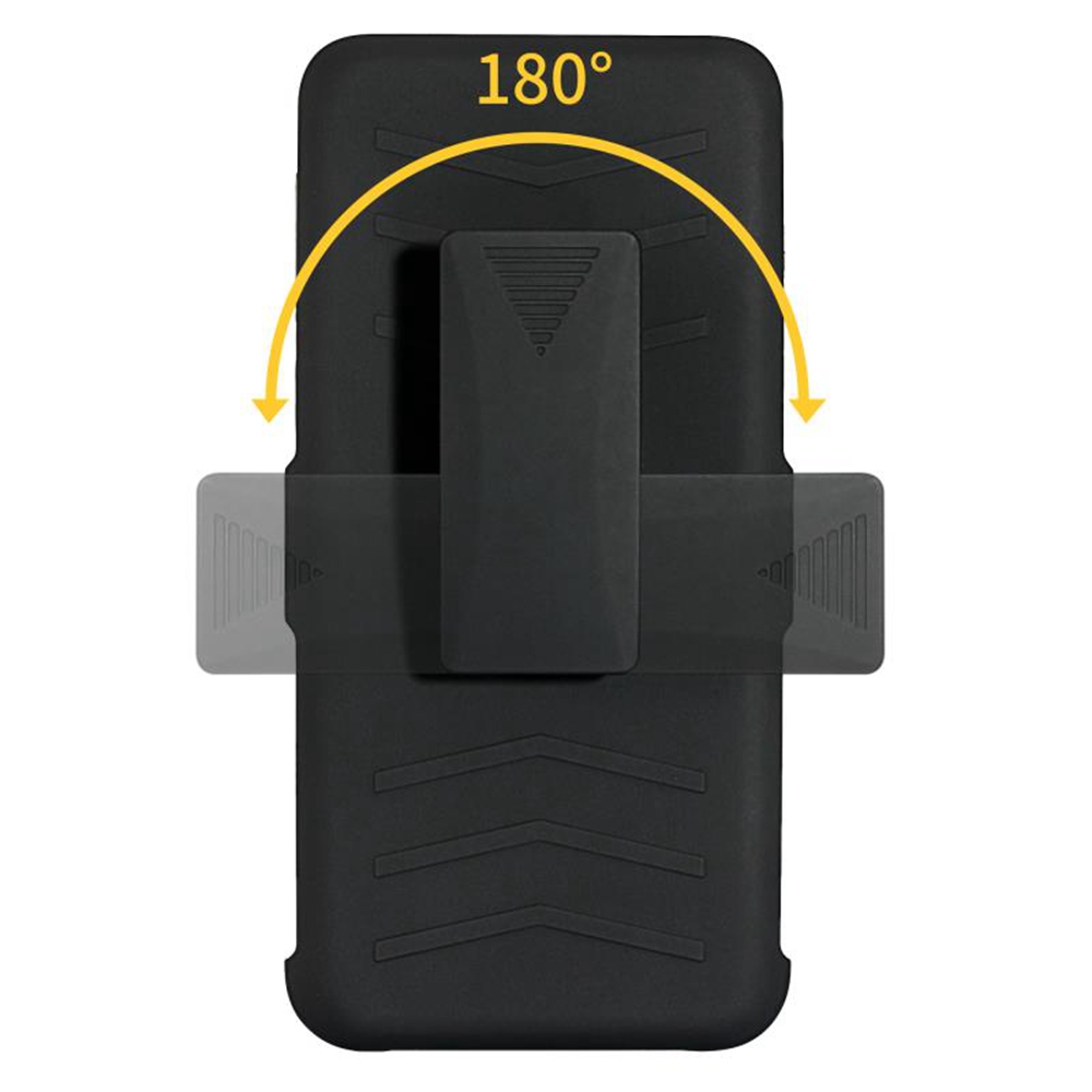 iPhone 6 6S Belt Clip Case, Combo Shell Slim Case with Belt Swivel Clip &amp; Built in Kickstand