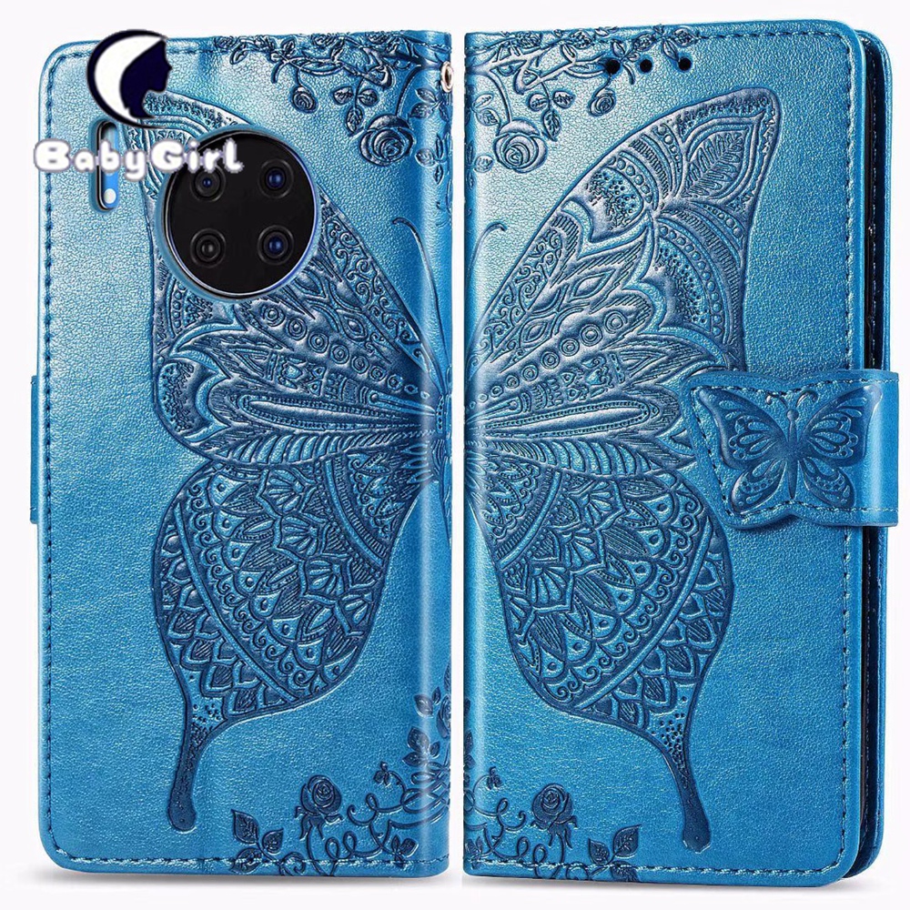 Huawei Mate 10 Lite Mate 20 Lite Mate 20 Pro Mate 30 Lite Mate 30 Pro Case 3D Butterfly Flip Cover