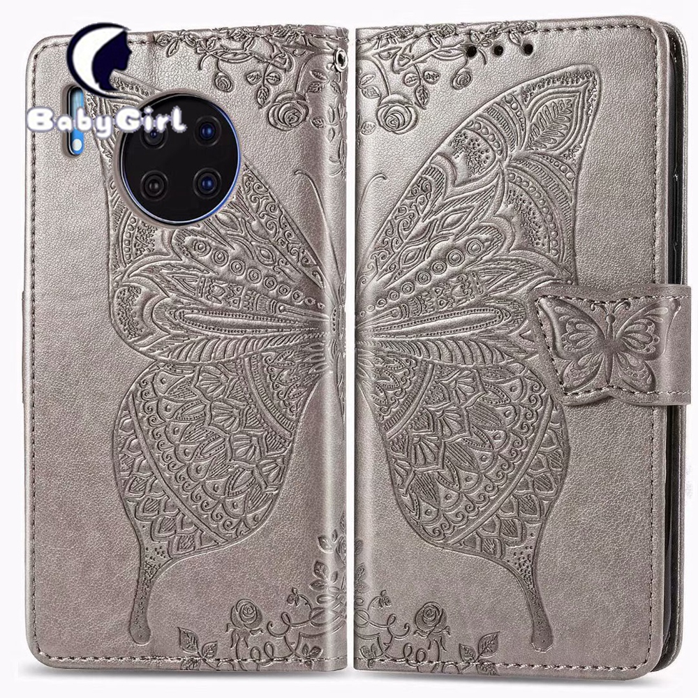 Huawei Mate 10 Lite Mate 20 Lite Mate 20 Pro Mate 30 Lite Mate 30 Pro Case 3D Butterfly Flip Cover
