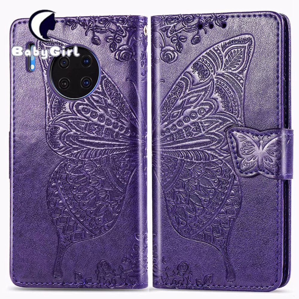 Huawei Mate 10 Lite Mate 20 Lite Mate 20 Pro Mate 30 Lite Mate 30 Pro Case 3D Butterfly Flip Cover