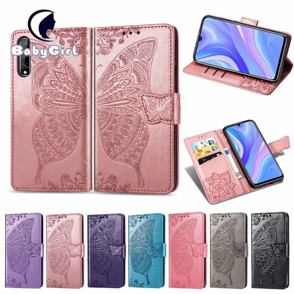 Huawei V20 Y3 Y5 Y5P Y6 Pro Y6p Y7 Pro Y7P Y8P Y8s Y9 Prime Y9S Cases Wallet Card Holder Flip Cover
