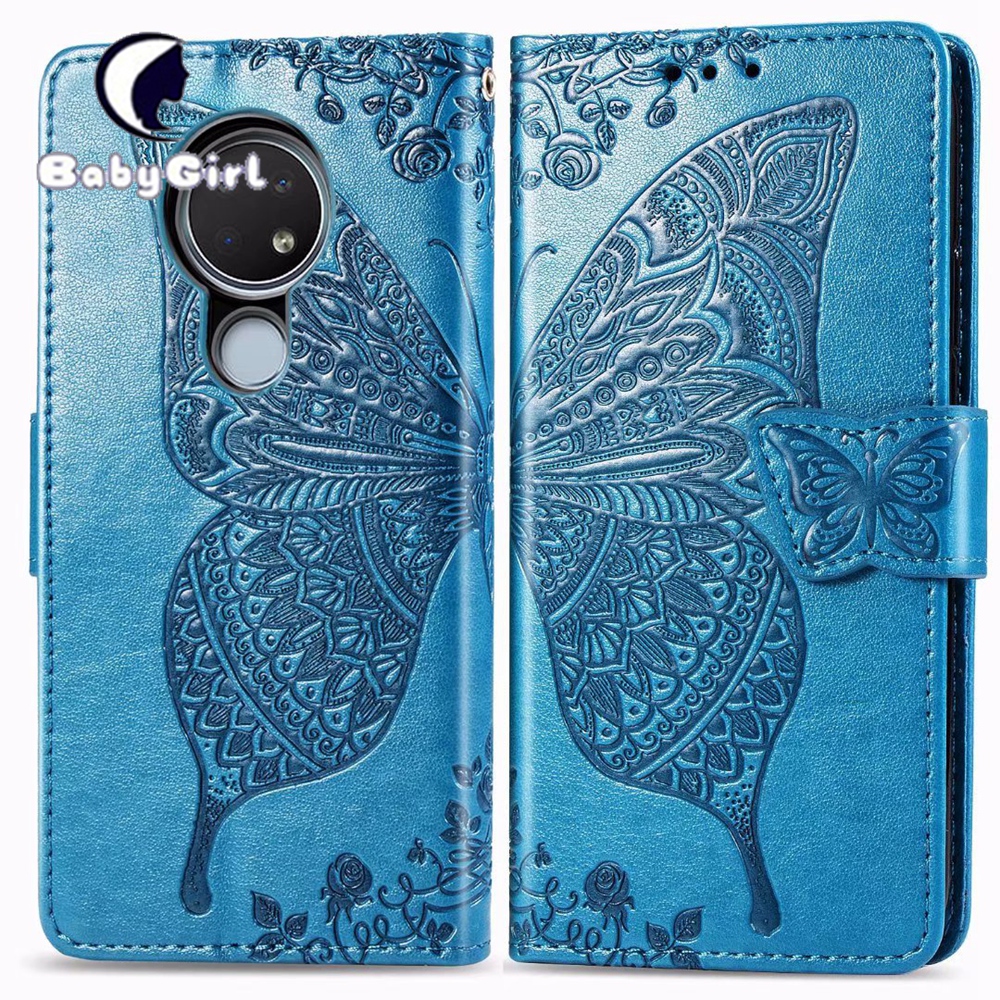 Nokia 6.2 Case Nokia 7.2 Case Nokia 2.3 Case Nokia 1.3 Case Embossing Wallet Case Credit Cards Slot