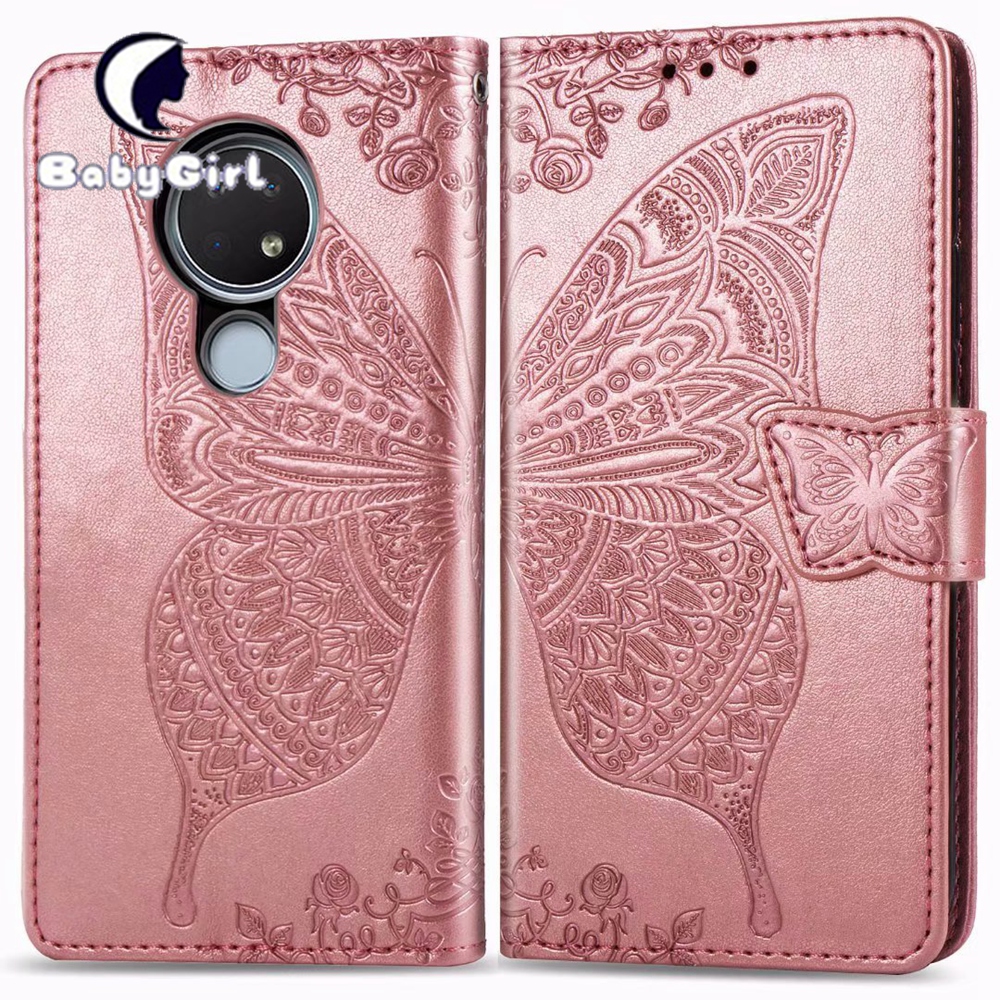 Nokia 6.2 Case Nokia 7.2 Case Nokia 2.3 Case Nokia 1.3 Case Embossing Wallet Case Credit Cards Slot
