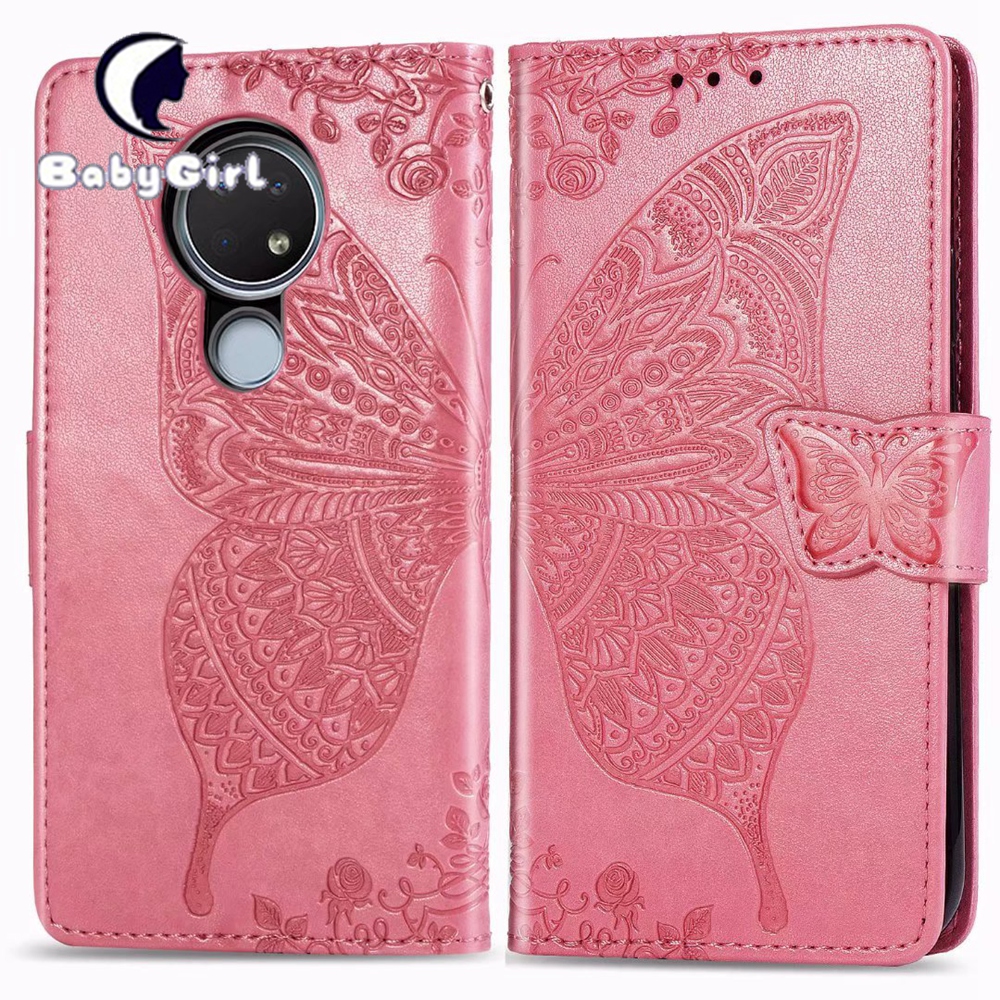Nokia 6.2 Case Nokia 7.2 Case Nokia 2.3 Case Nokia 1.3 Case Embossing Wallet Case Credit Cards Slot