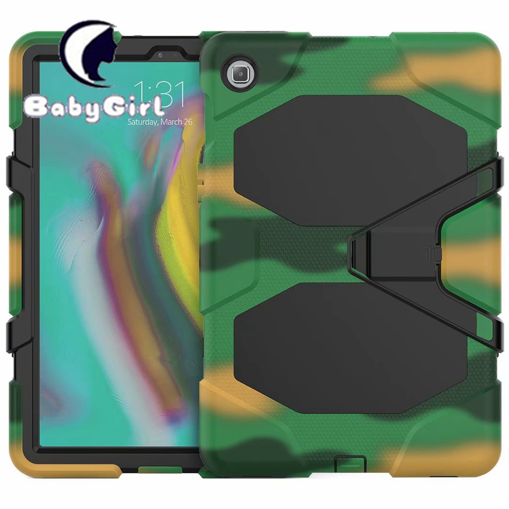 Samsung Galaxy Tab S5E 10.5 inch SM-T720 T725 Case Extreme Army Military Heavy Duty Kickstand Covers