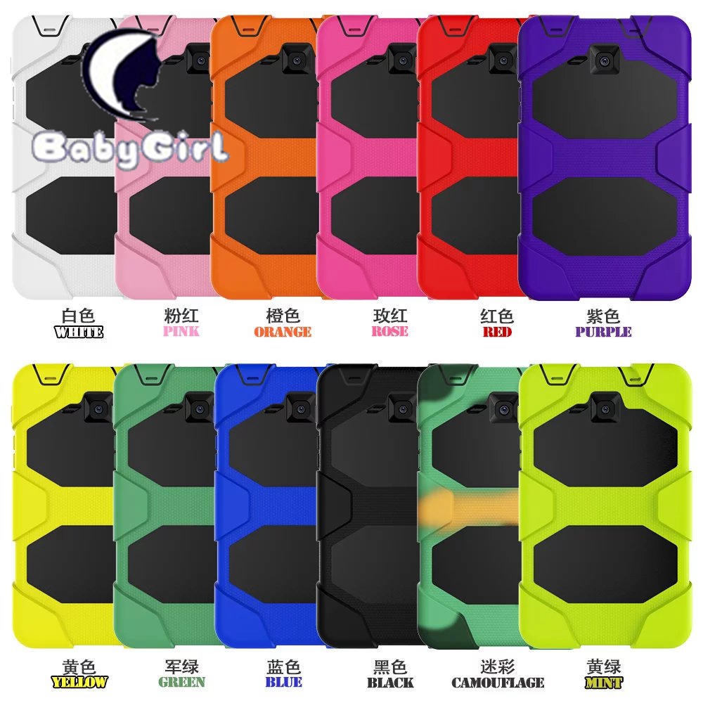 Samsung Galaxy Tab A 7.0 inch SM-T280 T285 Case Extreme Army Military Heavy Duty Kickstand Covers
