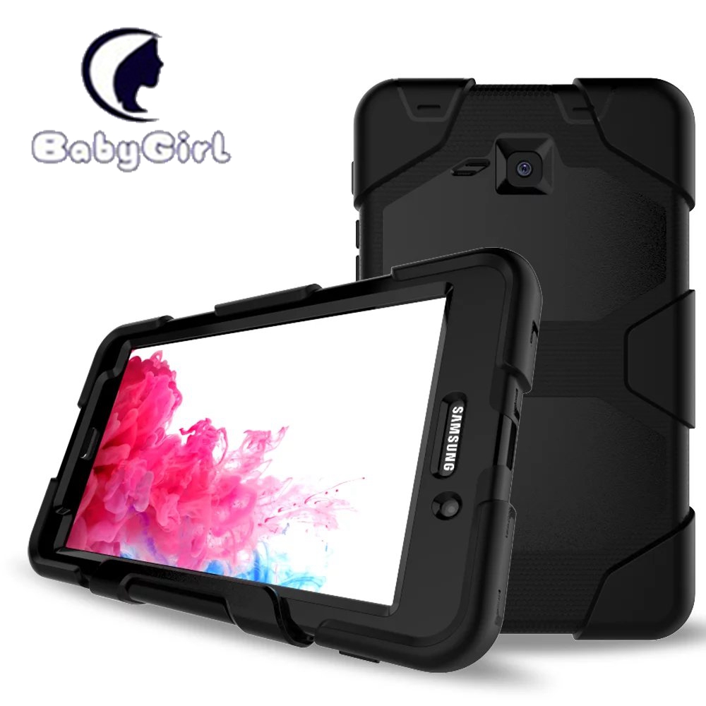 Samsung Galaxy Tab A 7.0 inch SM-T280 T285 Case Extreme Army Military Heavy Duty Kickstand Covers