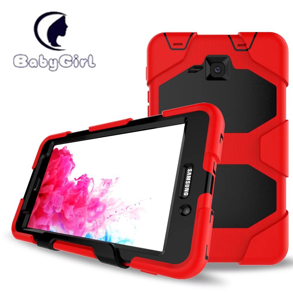 Samsung Galaxy Tab A 7.0 inch SM-T280 T285 Case Extreme Army Military Heavy Duty Kickstand Covers