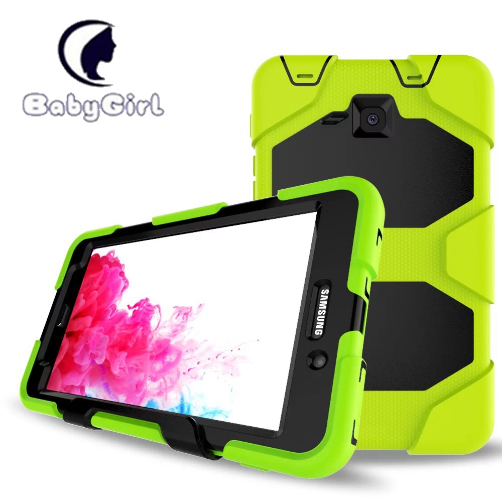 Samsung Galaxy Tab A 7.0 inch SM-T280 T285 Case Extreme Army Military Heavy Duty Kickstand Covers