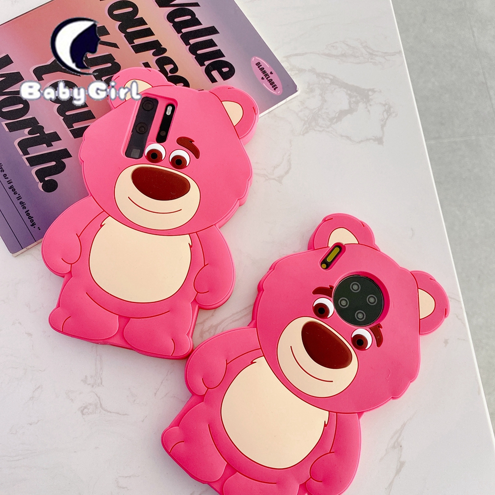 Huawei Nova 3 Nova 3I Nova 4 Nova 5 Pro Nova 6 Nova 7 Case Soft Cartoon Bear Huawei Phone Cover