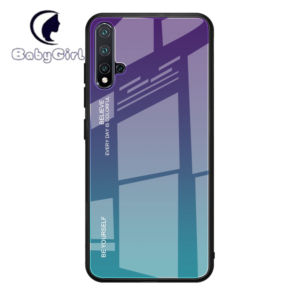 Huawei Nova 3 Nova 3i Nova 4 Nova 4E Nova 5 Nova 5 Pro Nova 5i Pro Nova 5T Gradient Case Cover