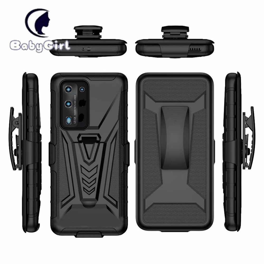 Samsung Galaxy A91 Galaxy S10 Lite 2020 Galaxy M80S Case, Combo Shell Cover Belt Clip Holster