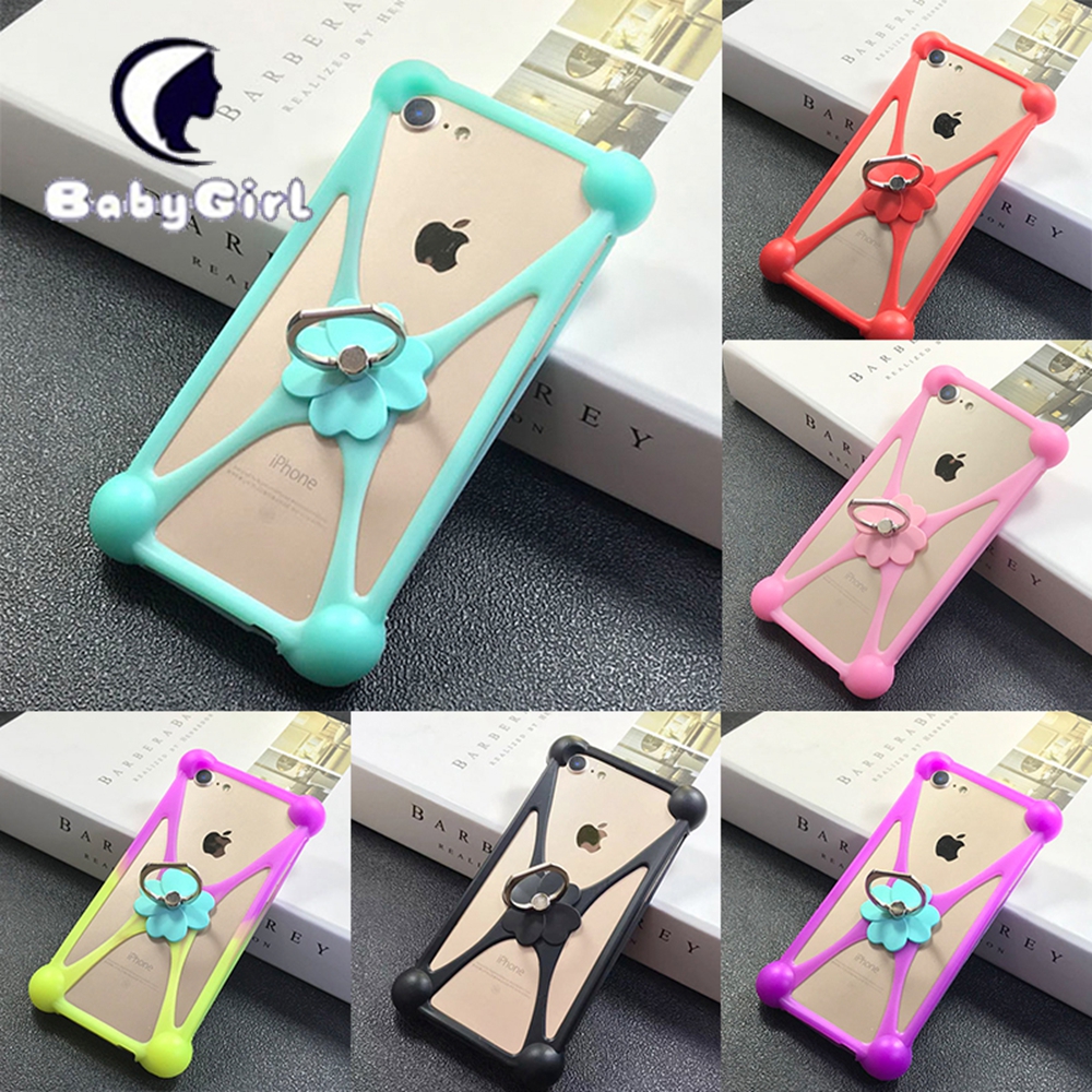 3D Soft Silicon 4.0-6.0 inch Universal Case For iPhone Samsung Xiaomi Huawei OPPO Vivo Infinix