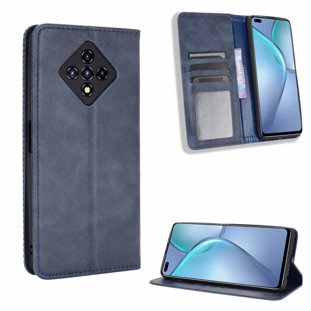 Infinix Zero 8 Case, Wallet Flip Folio Cover with ID&amp;Credit Cards Pocket for Infinix Zero 8 X687