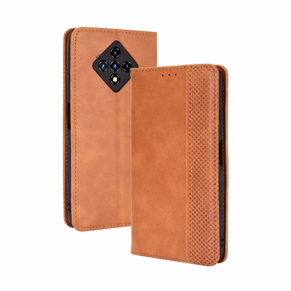 Infinix Zero 8 Case, Wallet Flip Folio Cover with ID&amp;Credit Cards Pocket for Infinix Zero 8 X687
