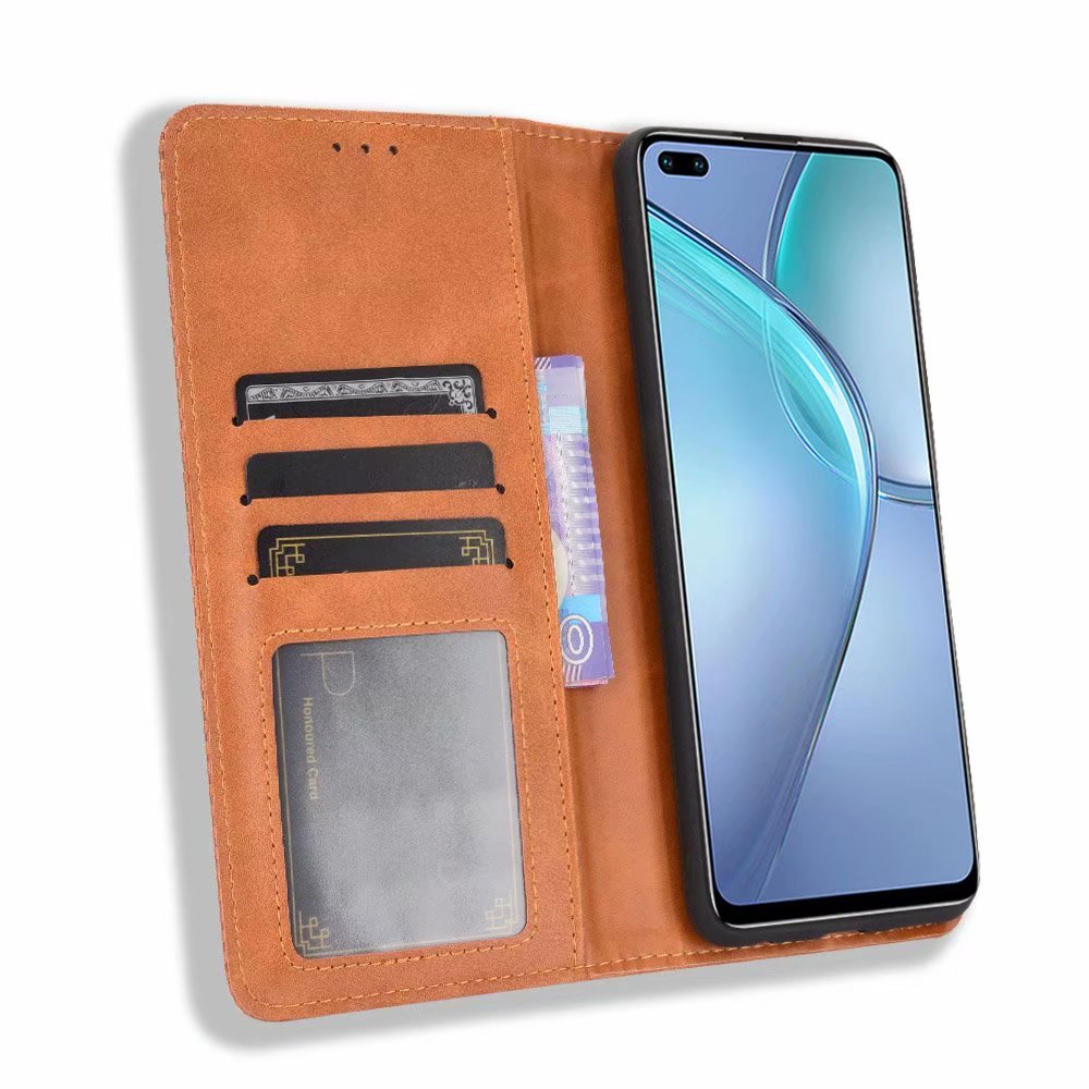 Infinix Zero 8 Case, Wallet Flip Folio Cover with ID&amp;Credit Cards Pocket for Infinix Zero 8 X687