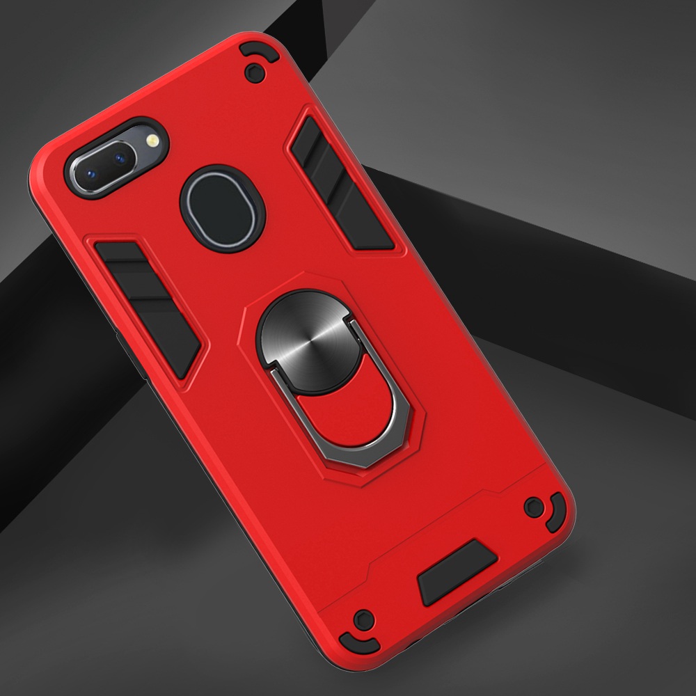 Oppo Realme 2 Case,  Oppo Realme A5 Case, 2 in 1 Dual Layer Shockproof Phone Shell Cover