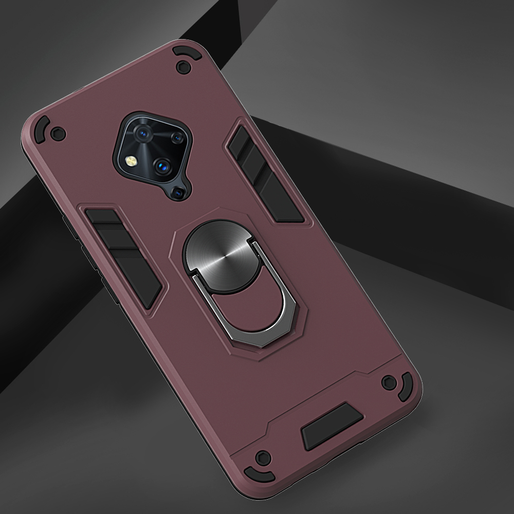 Vivo S5 Case, 2 in 1 Hybrid Ring Kickstand Protective Holder Dual Layer Shockproof Phone Case
