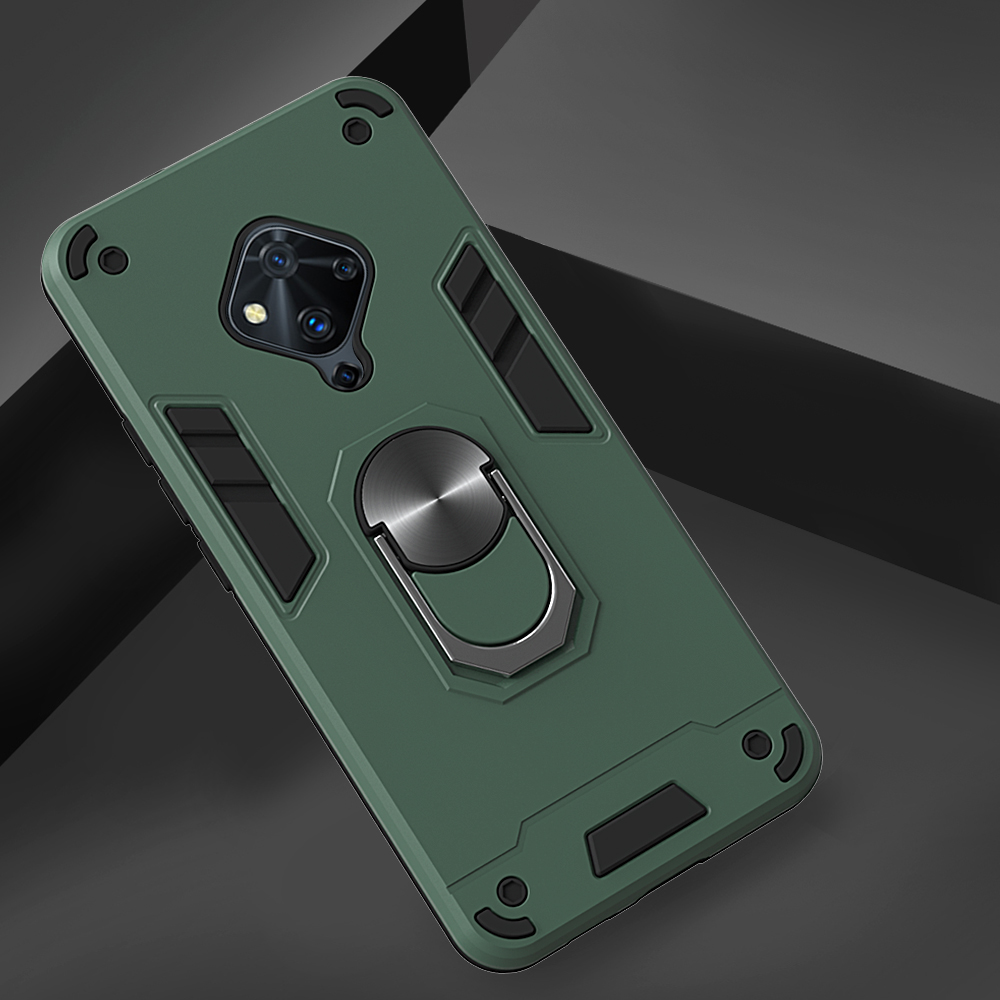 Vivo S5 Case, 2 in 1 Hybrid Ring Kickstand Protective Holder Dual Layer Shockproof Phone Case