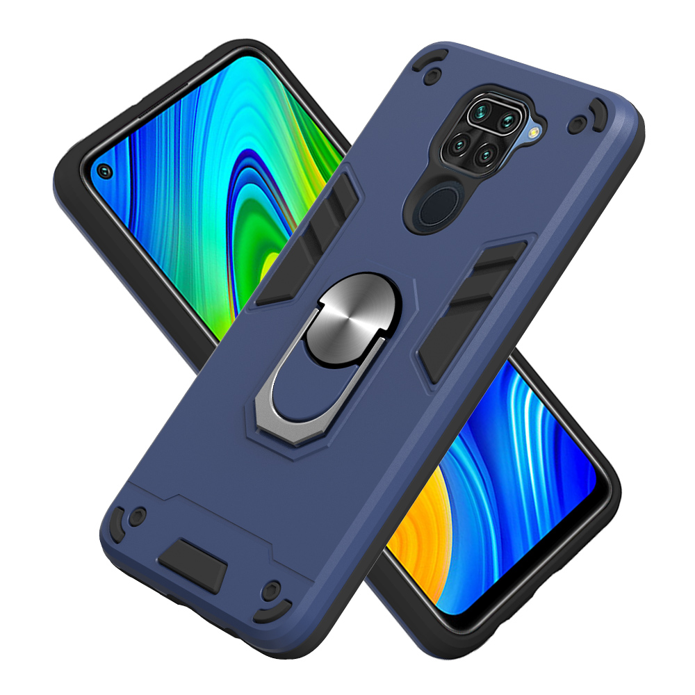 Xiaomi Mi 10 5G / Mi 10 Pro 5G Case,Armor Hard Plastic and Soft TPU with a Kickstand Bumper Cover