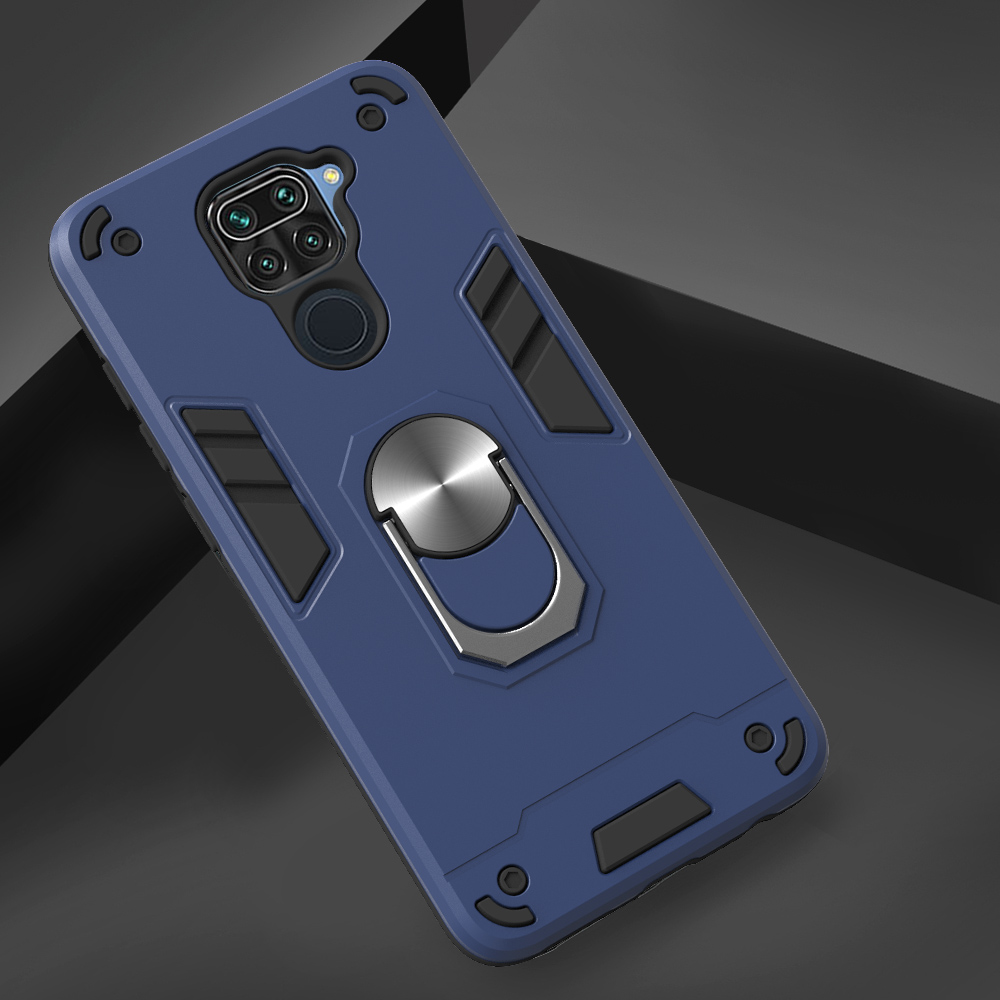 Xiaomi Mi 10 5G / Mi 10 Pro 5G Case,Armor Hard Plastic and Soft TPU with a Kickstand Bumper Cover