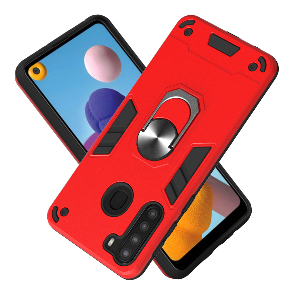 Samsung Galaxy A21 (EU version) Case, 2 IN 1 Shockproof Hybrid Dual Layer Armor Defender Phone Cover
