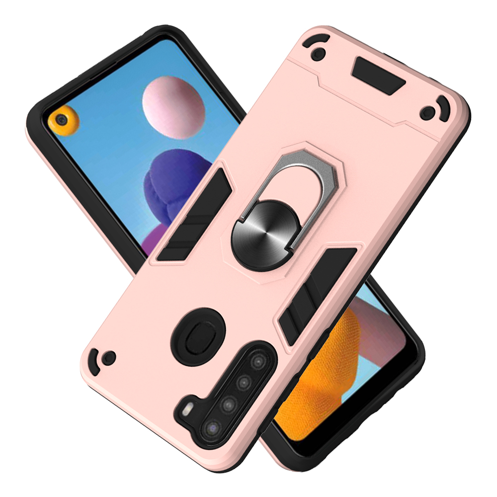 Samsung Galaxy A21 (EU version) Case, 2 IN 1 Shockproof Hybrid Dual Layer Armor Defender Phone Cover