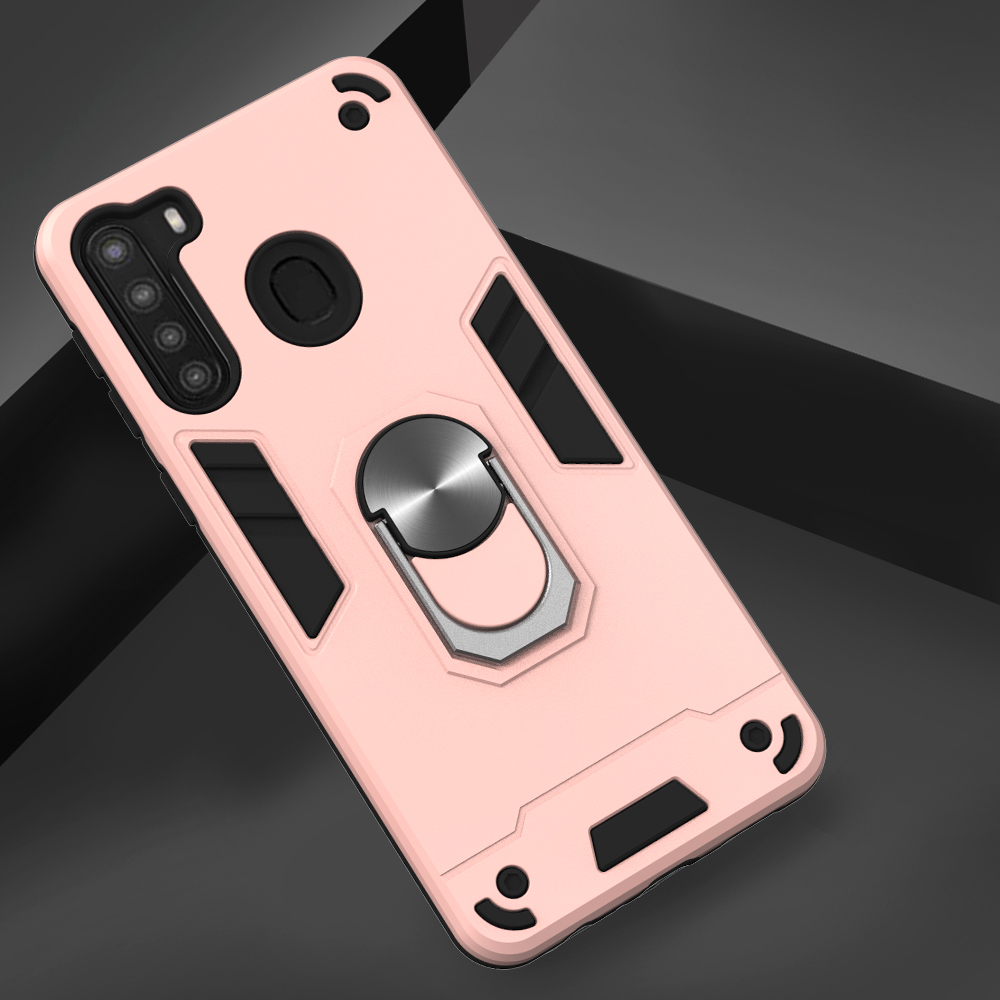 Samsung Galaxy A21 (EU version) Case, 2 IN 1 Shockproof Hybrid Dual Layer Armor Defender Phone Cover