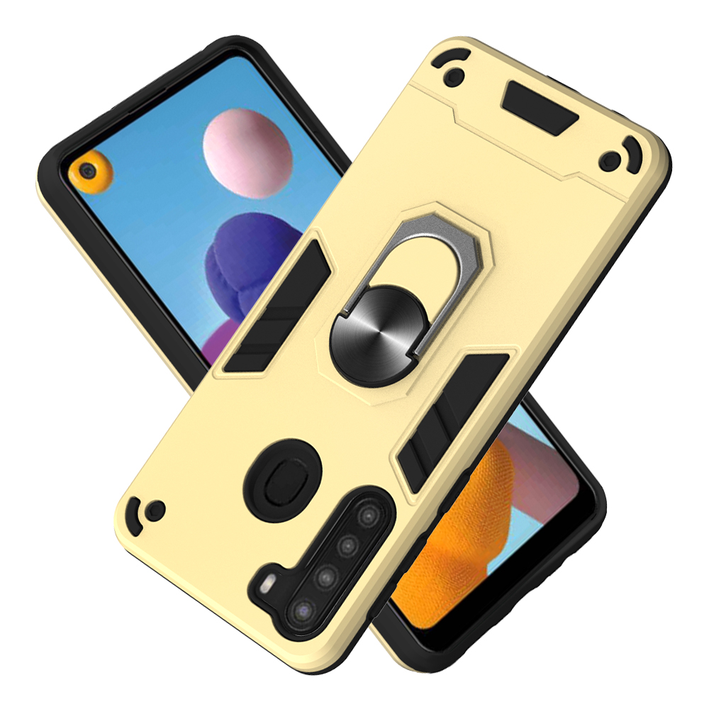 Samsung Galaxy A21 (EU version) Case, 2 IN 1 Shockproof Hybrid Dual Layer Armor Defender Phone Cover