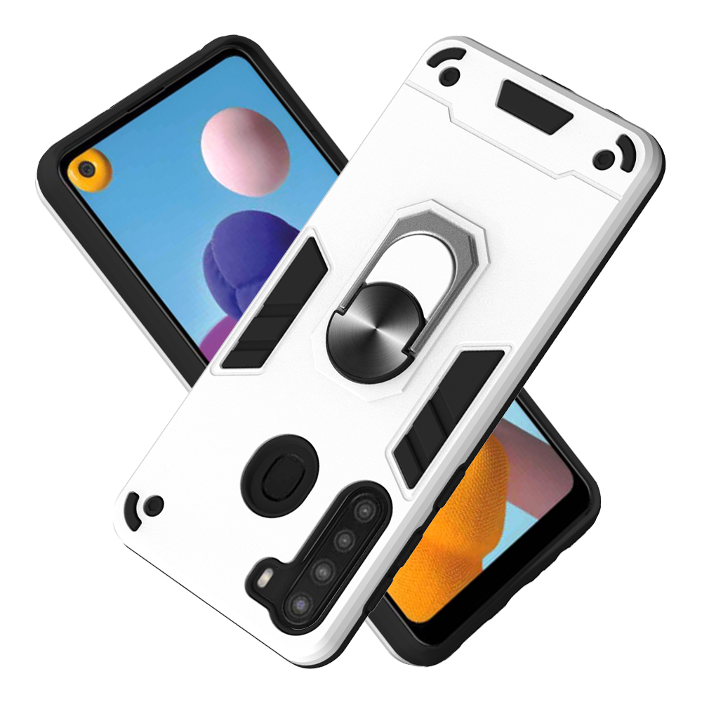 Samsung Galaxy A21 (EU version) Case, 2 IN 1 Shockproof Hybrid Dual Layer Armor Defender Phone Cover