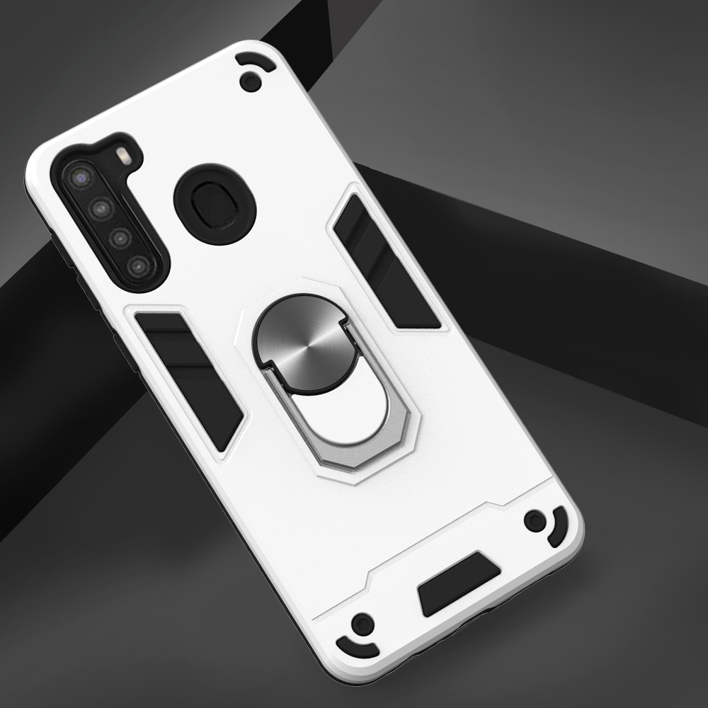 Samsung Galaxy A21 (EU version) Case, 2 IN 1 Shockproof Hybrid Dual Layer Armor Defender Phone Cover