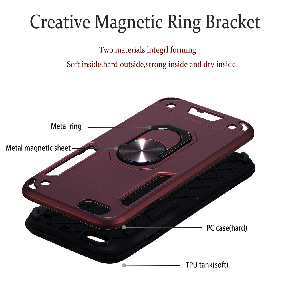 iPhone 6 Case, iPhone 6s Case, 2 IN 1 Shockproof Hybrid Dual Layer Armor Defender Phone Cover