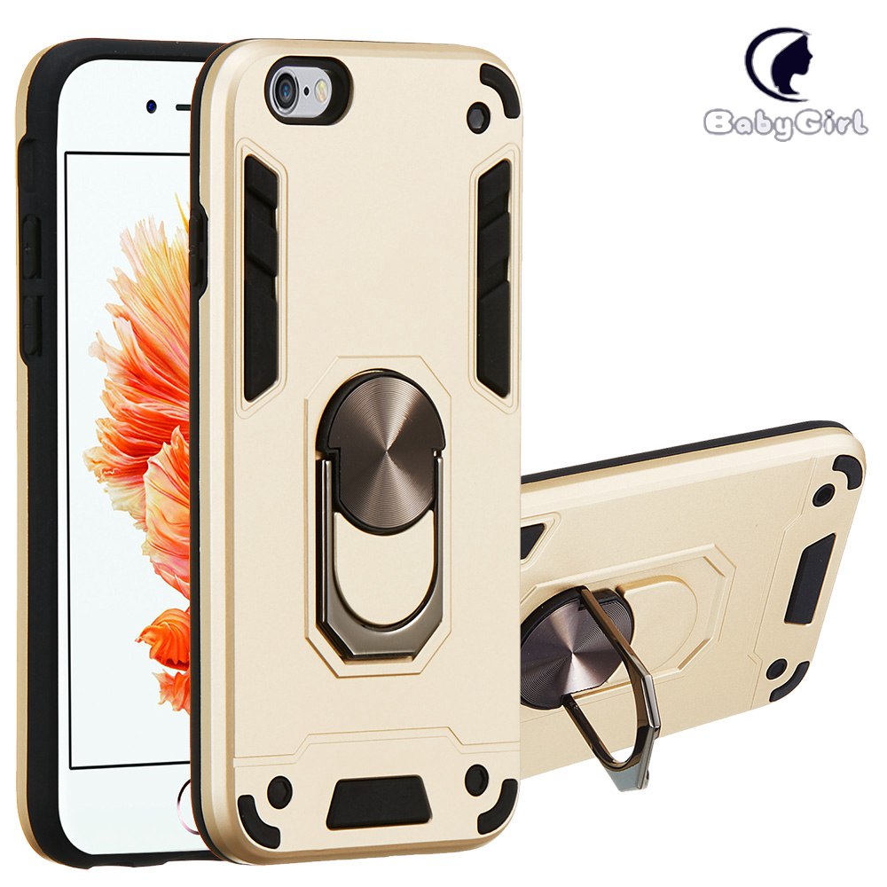 iPhone 6 Case, iPhone 6s Case, 2 IN 1 Shockproof Hybrid Dual Layer Armor Defender Phone Cover