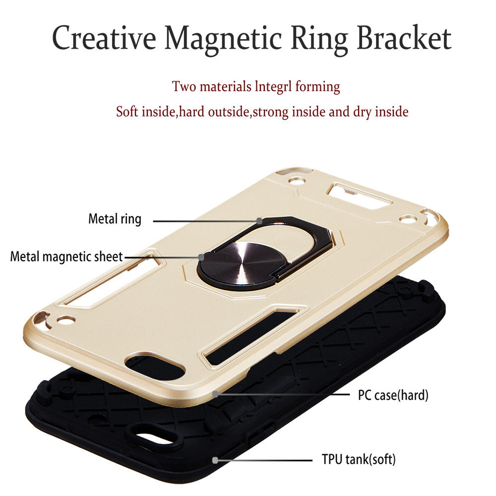 iPhone 6 Case, iPhone 6s Case, 2 IN 1 Shockproof Hybrid Dual Layer Armor Defender Phone Cover