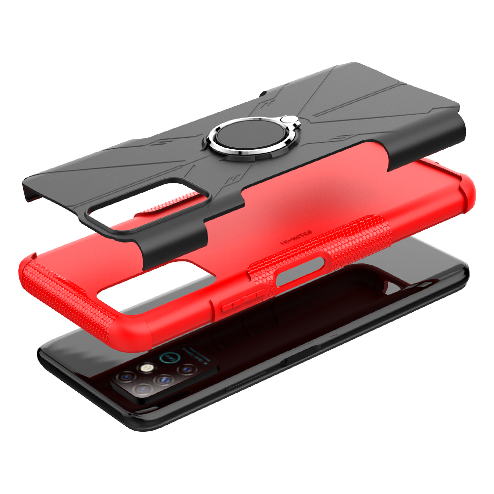 Infinix Note 8 X692 Case, Dual Layer Hybrid Armor Heavy Duty Shockproof Phone Cover Shell Skin