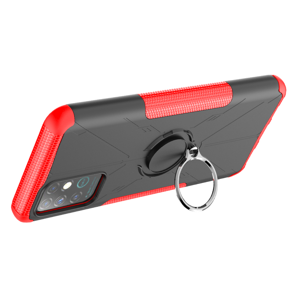Infinix Note 8 X692 Case, Dual Layer Hybrid Armor Heavy Duty Shockproof Phone Cover Shell Skin