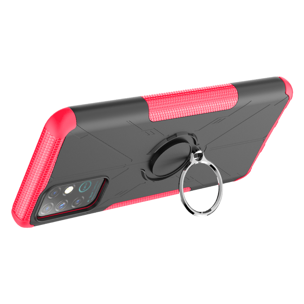 Infinix Note 8 X692 Case, Dual Layer Hybrid Armor Heavy Duty Shockproof Phone Cover Shell Skin