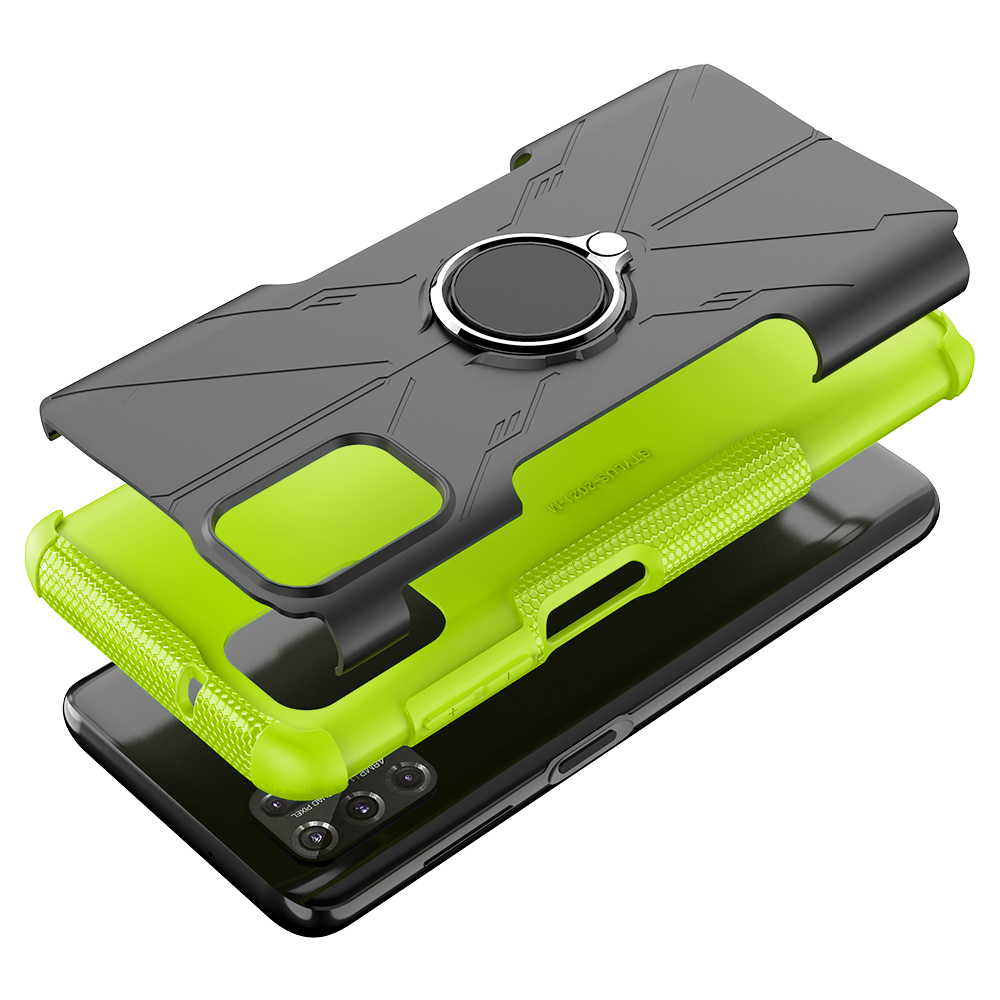 Motorola Moto G stylus 2021 Case, (TPU + PC) Dual Layer Hybrid Armor Heavy Duty Shockproof Cover