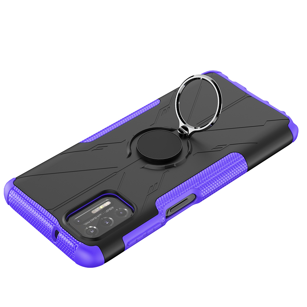 Motorola Moto G stylus 2021 Case, (TPU + PC) Dual Layer Hybrid Armor Heavy Duty Shockproof Cover