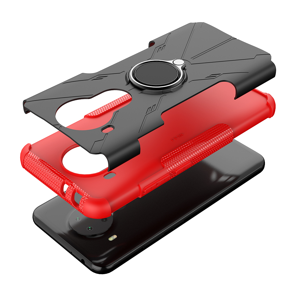 Nokia 5.4 Case, Nokia 3.4 Case, (TPU + PC) Dual Layer Hybrid Armor Heavy Duty Shockproof Phone Cover