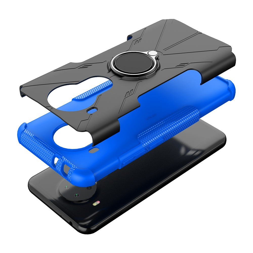 Nokia 5.4 Case, Nokia 3.4 Case, (TPU + PC) Dual Layer Hybrid Armor Heavy Duty Shockproof Phone Cover