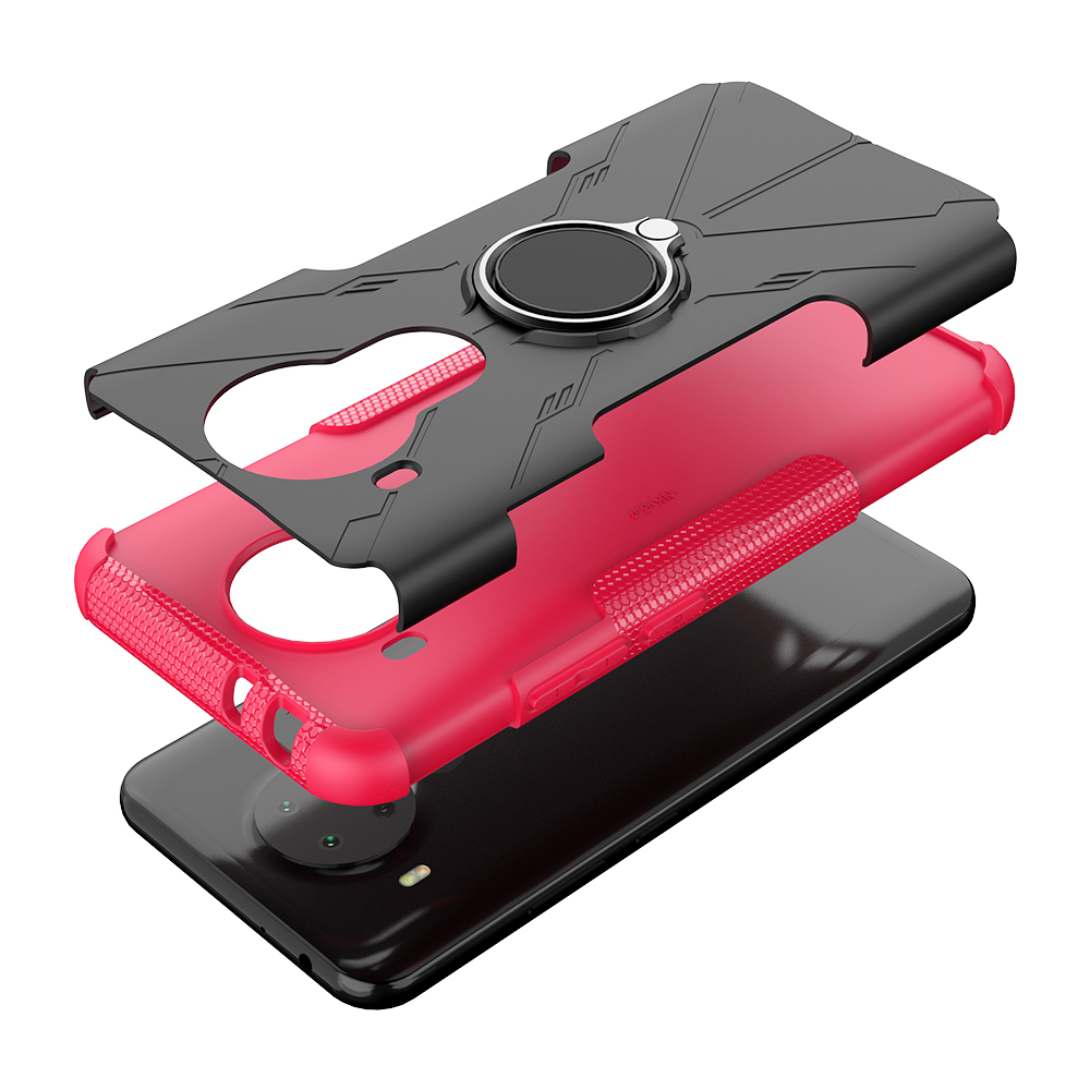 Nokia 5.4 Case, Nokia 3.4 Case, (TPU + PC) Dual Layer Hybrid Armor Heavy Duty Shockproof Phone Cover