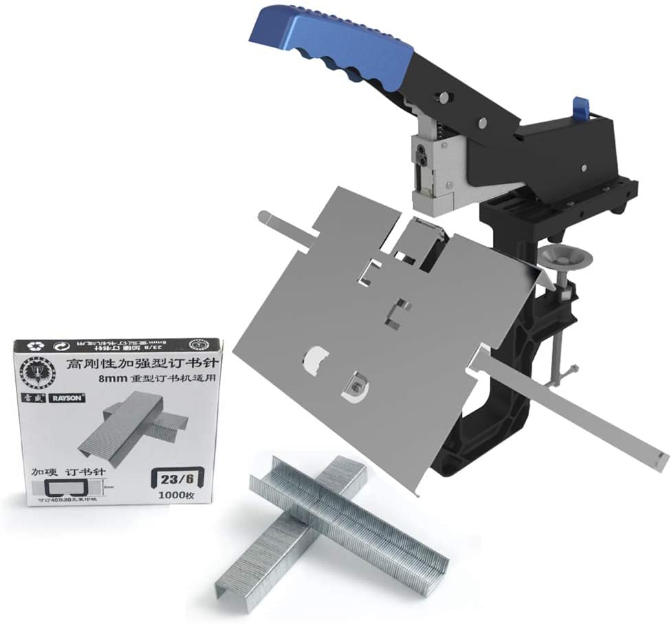 RAYSON SH-04 A3 Multi Manual Stapler, Flat/Saddle Heavy Duty Stapler,Staples 30 to 60 Sheets