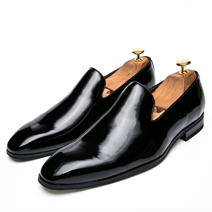 black party wear shoes for mens