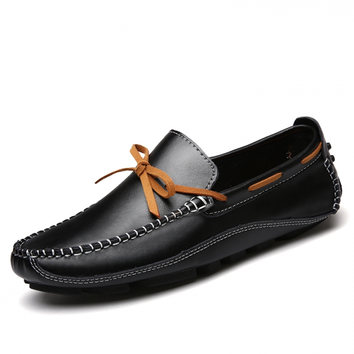 black shoes top sider