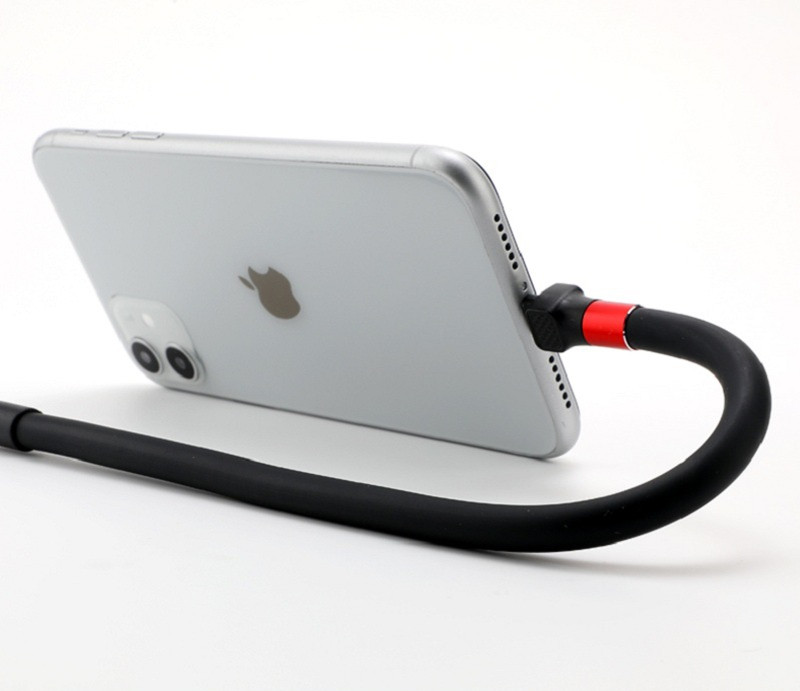 Mobile Phone Charging Cable Multifunctional Cell Phone Holder Data Cable for Apple Android Phone