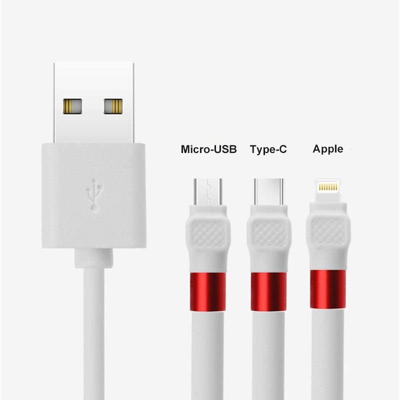 Mobile Phone Charging Cable Multifunctional Cell Phone Holder Data Cable for Apple Android Phone