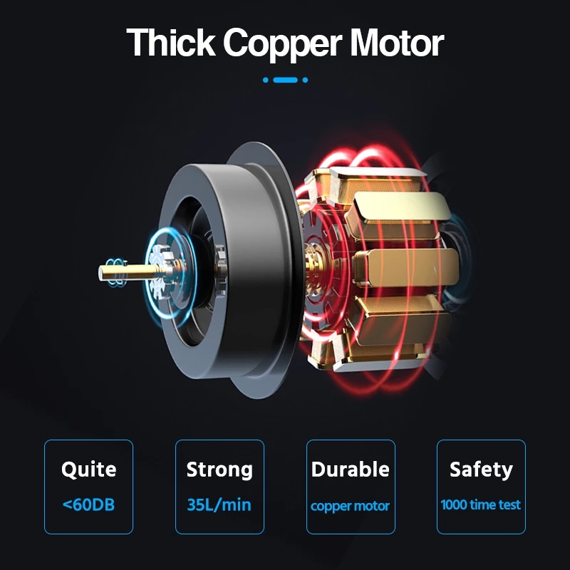 Portable Air Pump Tire Inflator Cordless Rechargable Compressor Digital Pump for Car Bike Motorbike