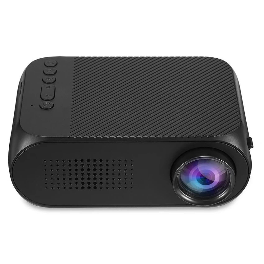 Projector New Portable 600 Lumen 3.5mm Audio 320x240 Pixel HDMI-Compatible USB Mini Projector Home Media Play